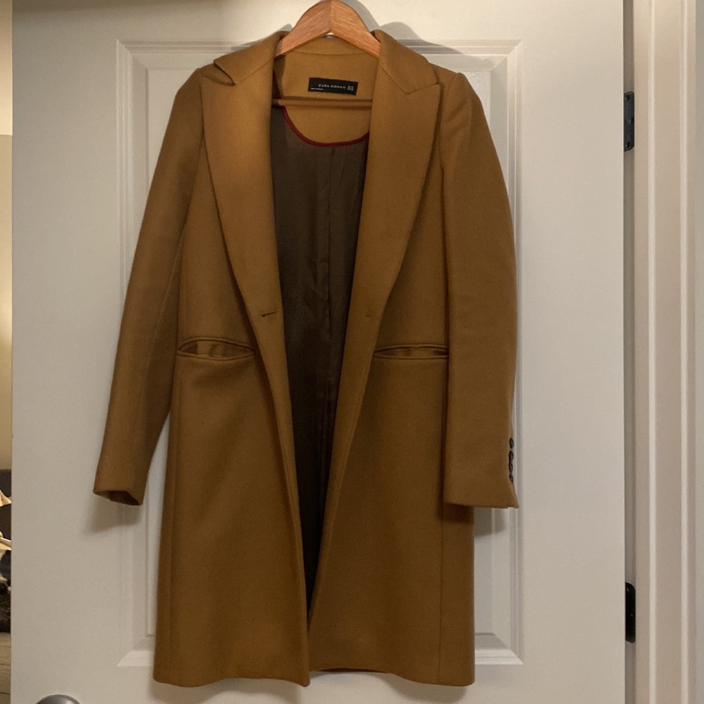 Zara Camel Coat